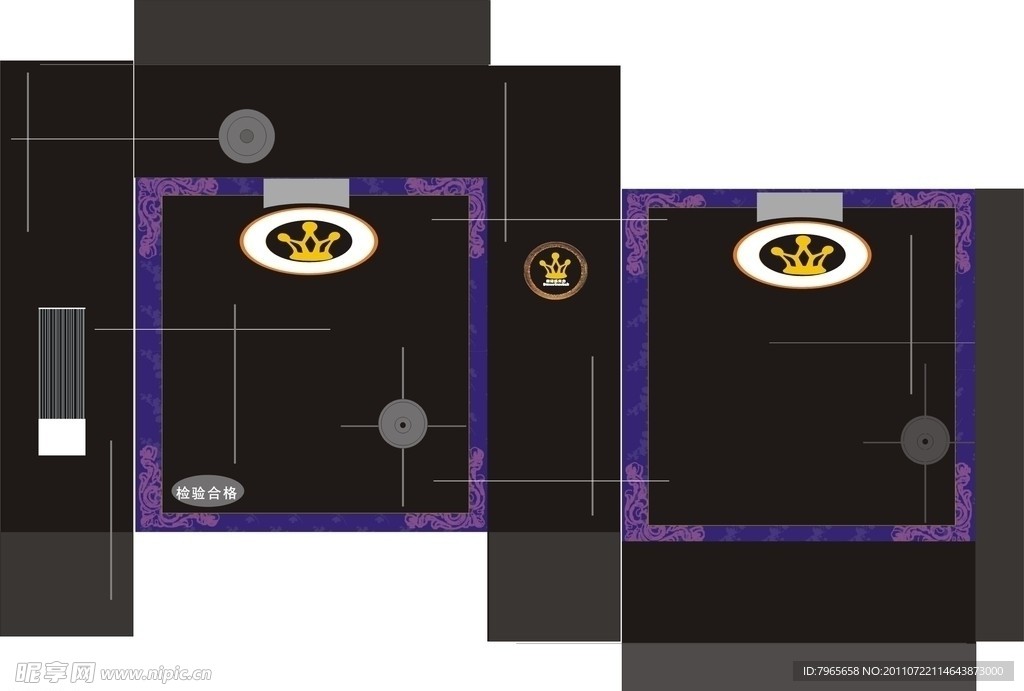食品包装矢量图