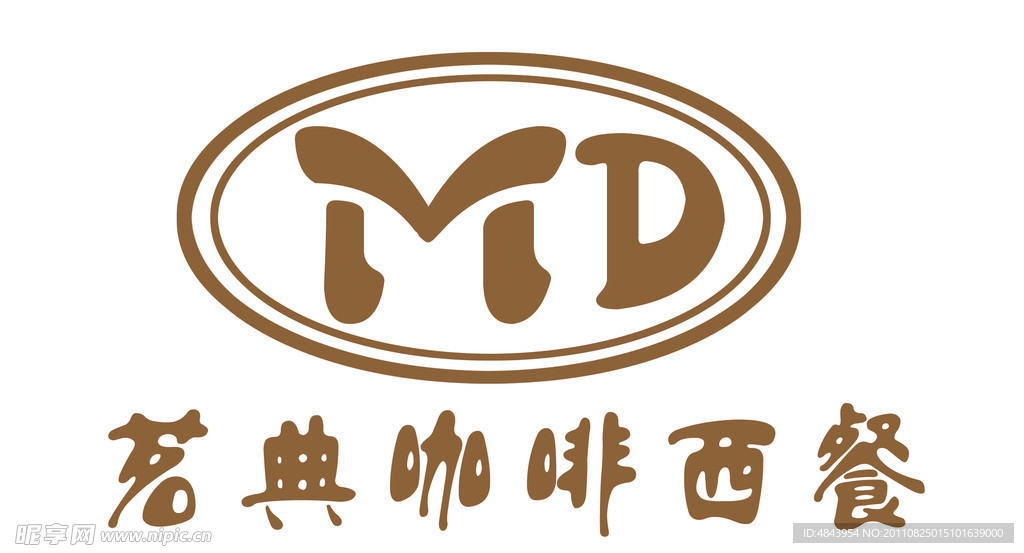 茗典咖啡logo