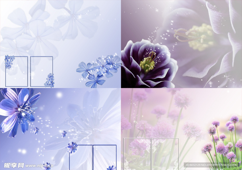 梦幻婚纱照片模板