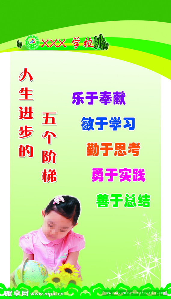 学校文化展板
