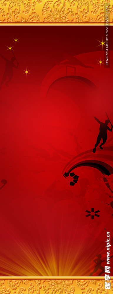 红色喜庆背景
