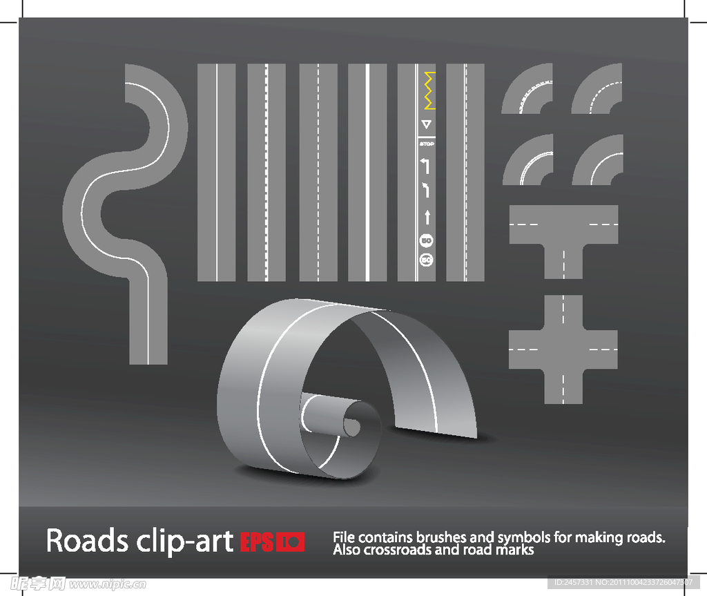 公路标志指示设计