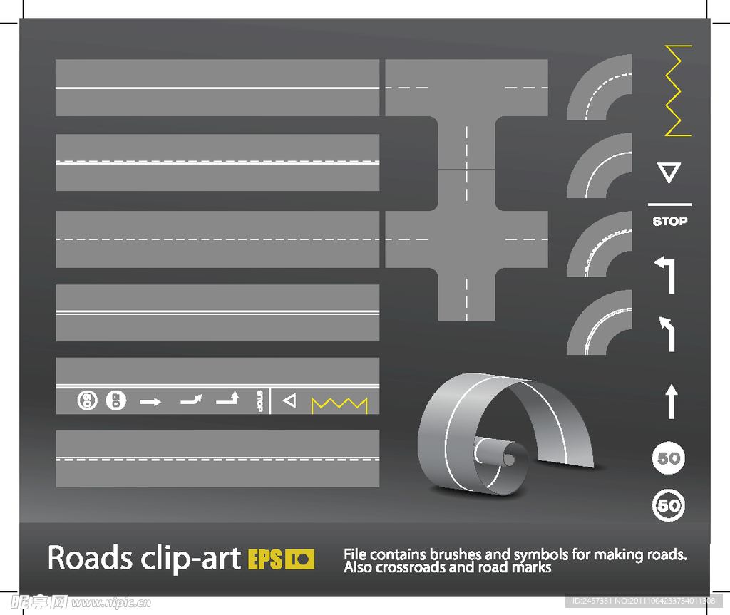 公路标志指示设计