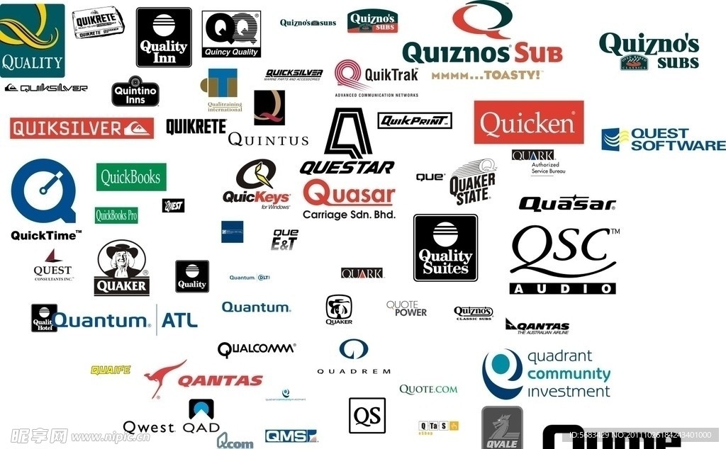 Q字母开头的世界著名LOGO标志大全