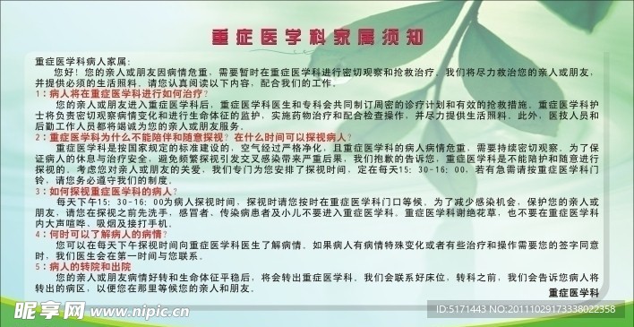 医学展板