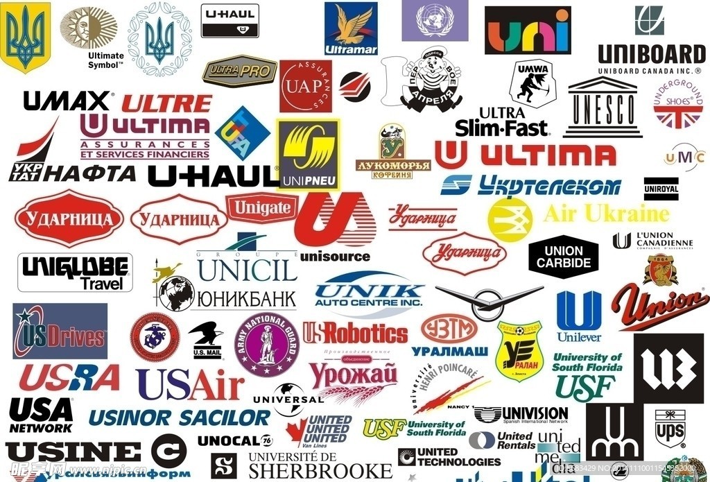 U字母开头的世界著名LOGO标志大全