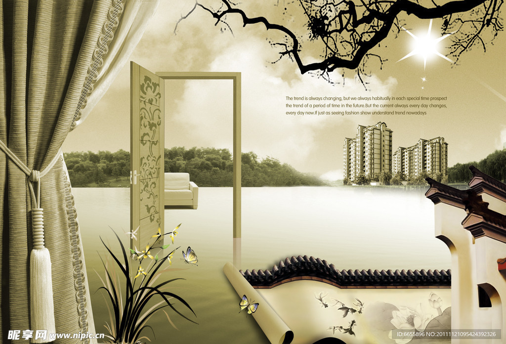 中国风房地产