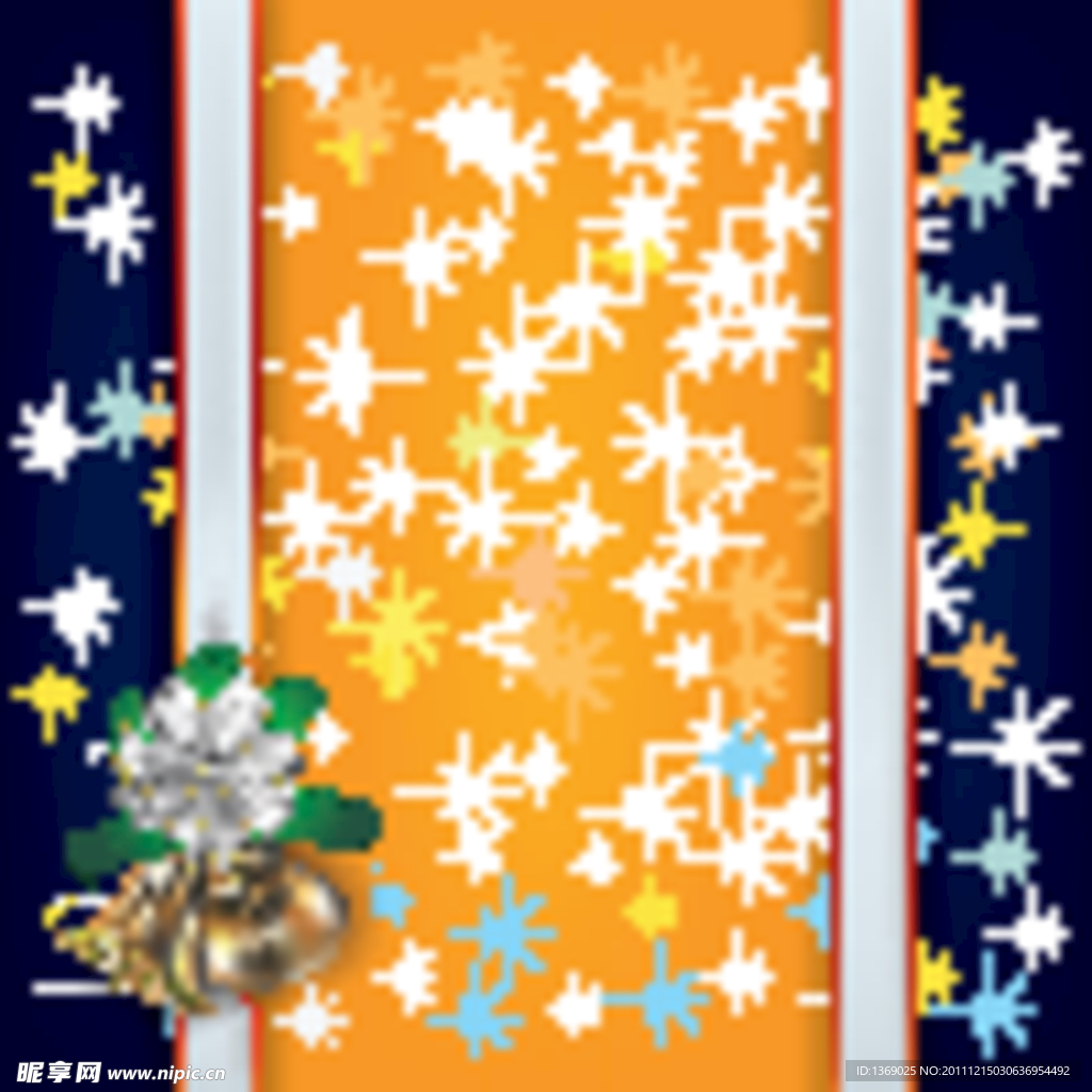 圣诞贺卡背景素材