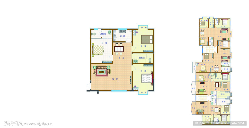 房屋平面图