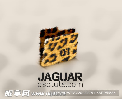 豹纹文件夹图标