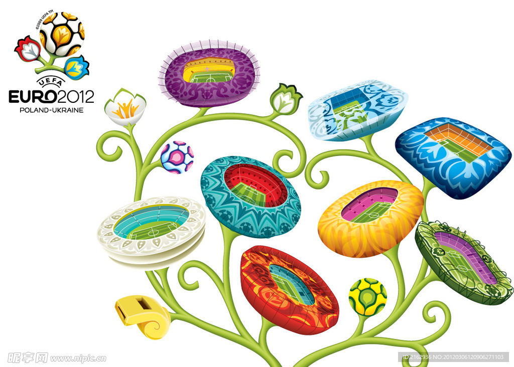 2012年欧洲杯体育场造型