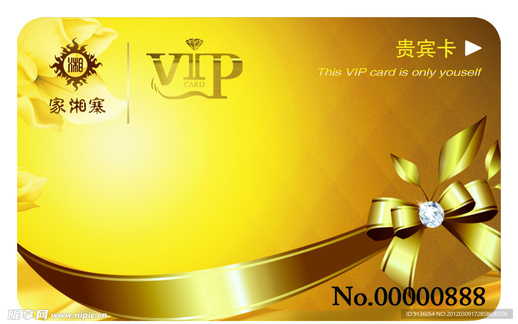 VIP会员卡模板