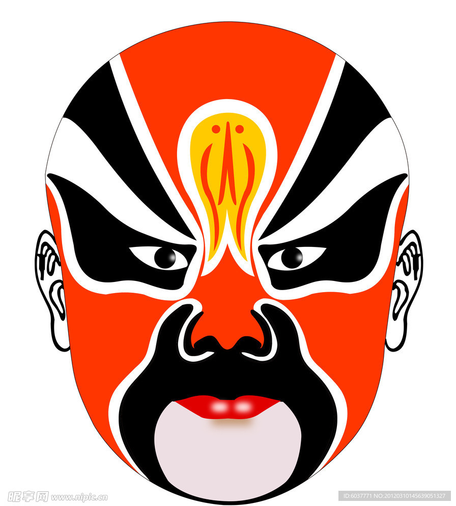 京剧脸谱1