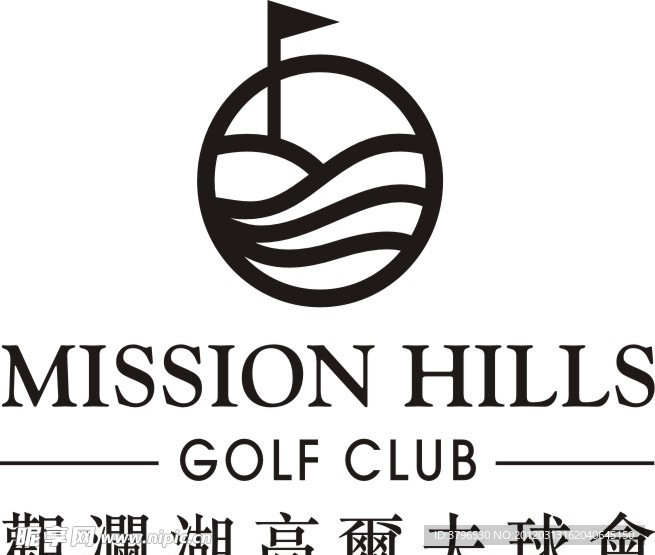 高尔夫标志
