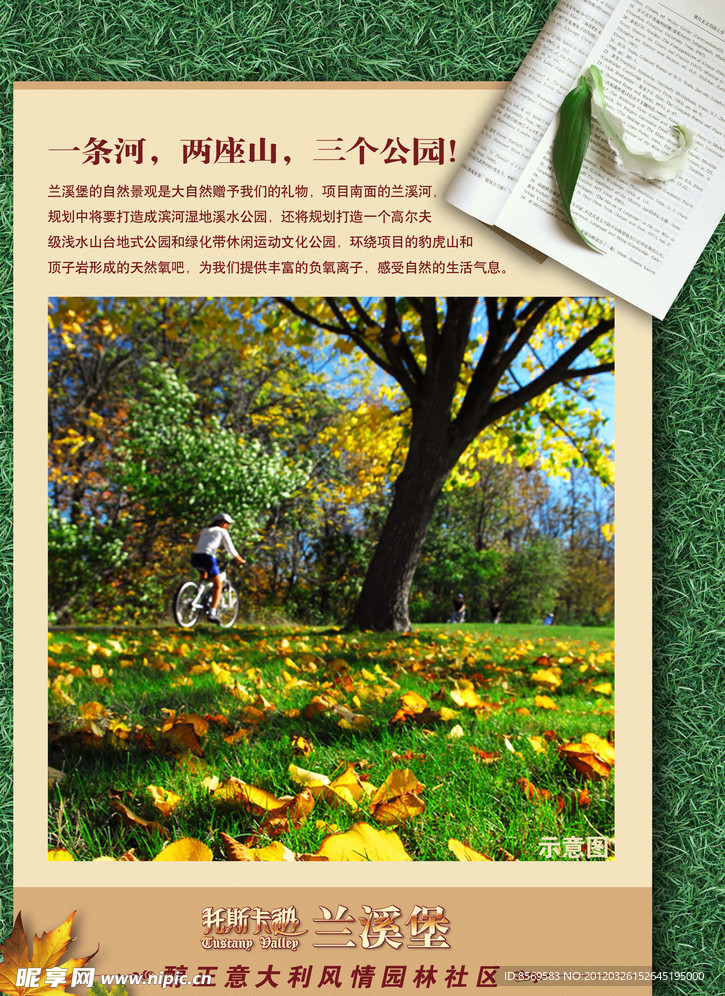 运动文化公园psd展板