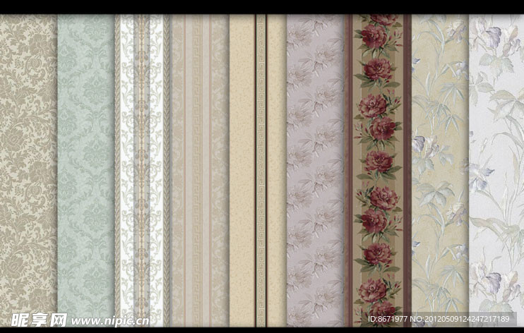 古典背景填充图案