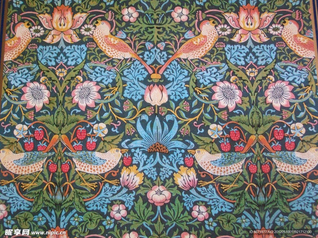 古典花纹背景图片