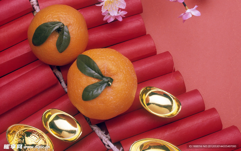 新春喜庆主题背景高清图片