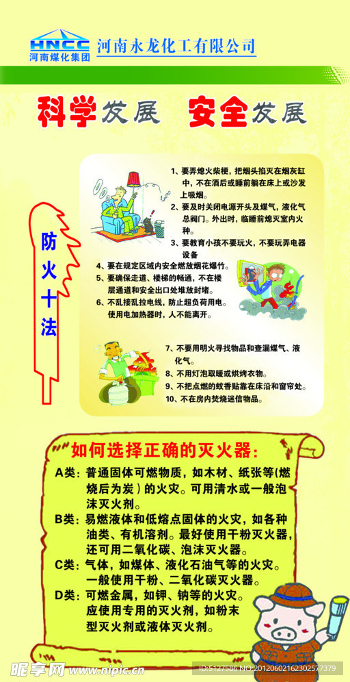 2012年安全月展板