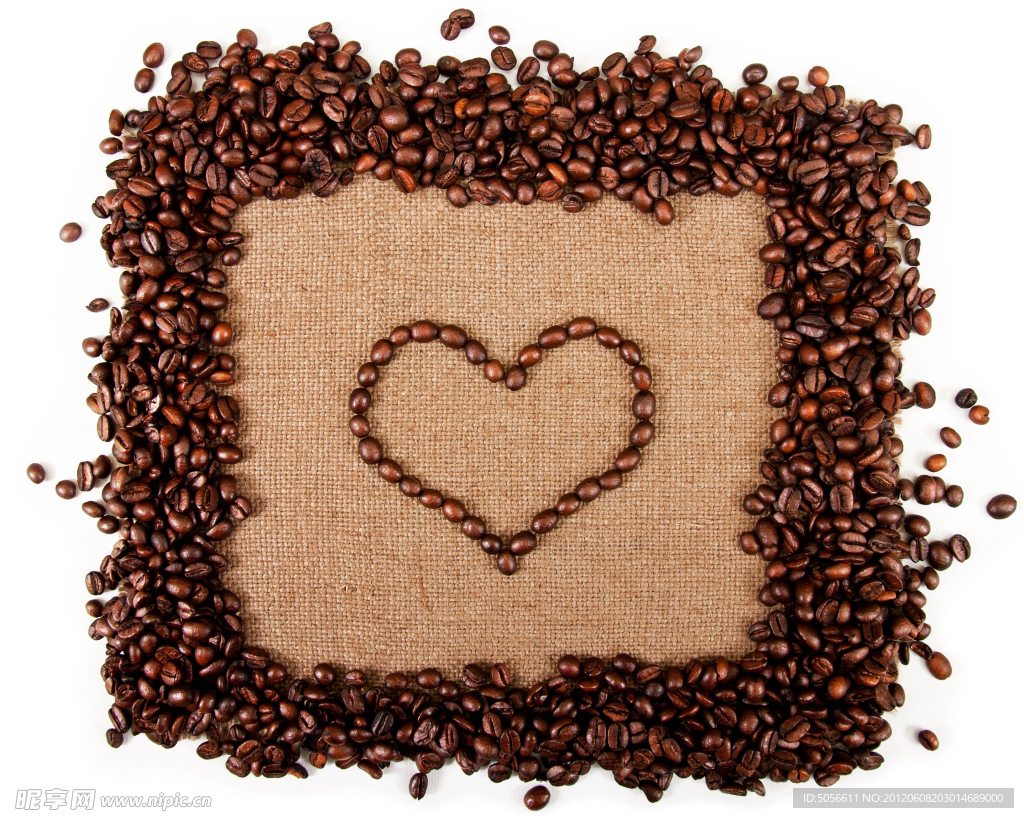 爱心咖啡豆