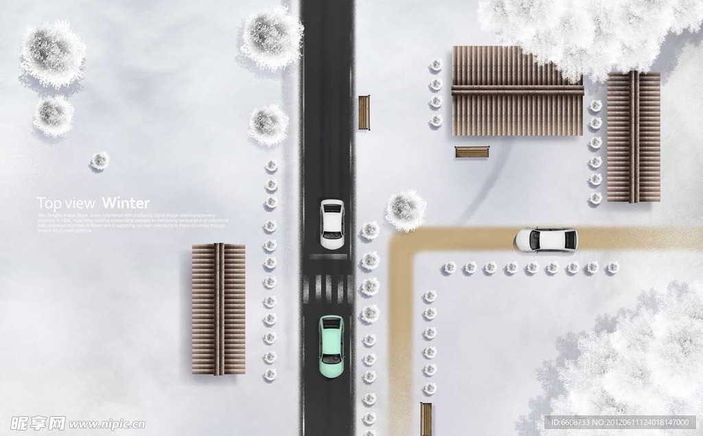 道路交通平面图
