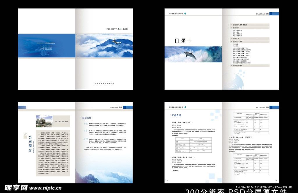 化工企业画册设计