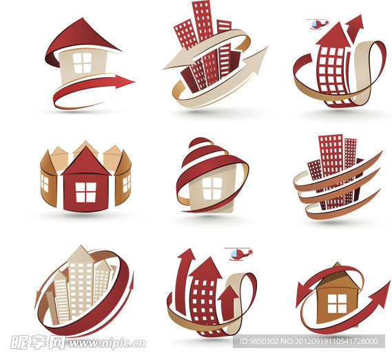 房地产卡通标志