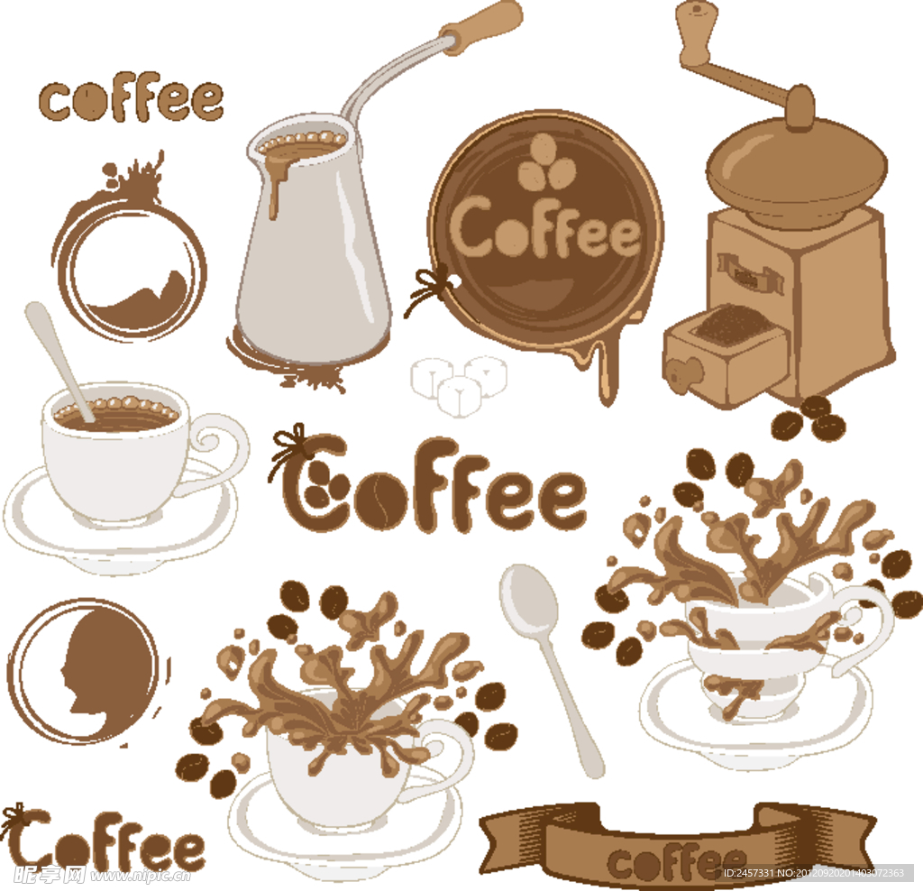 咖啡素材