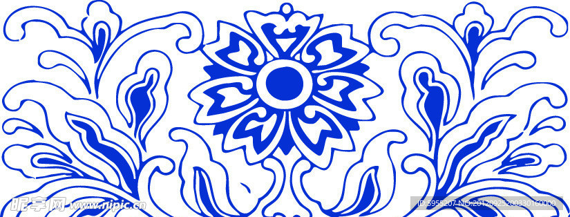 青花瓷花纹