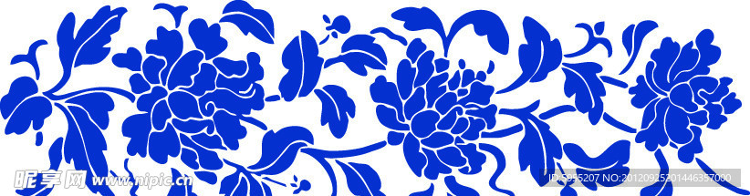 青花瓷花纹