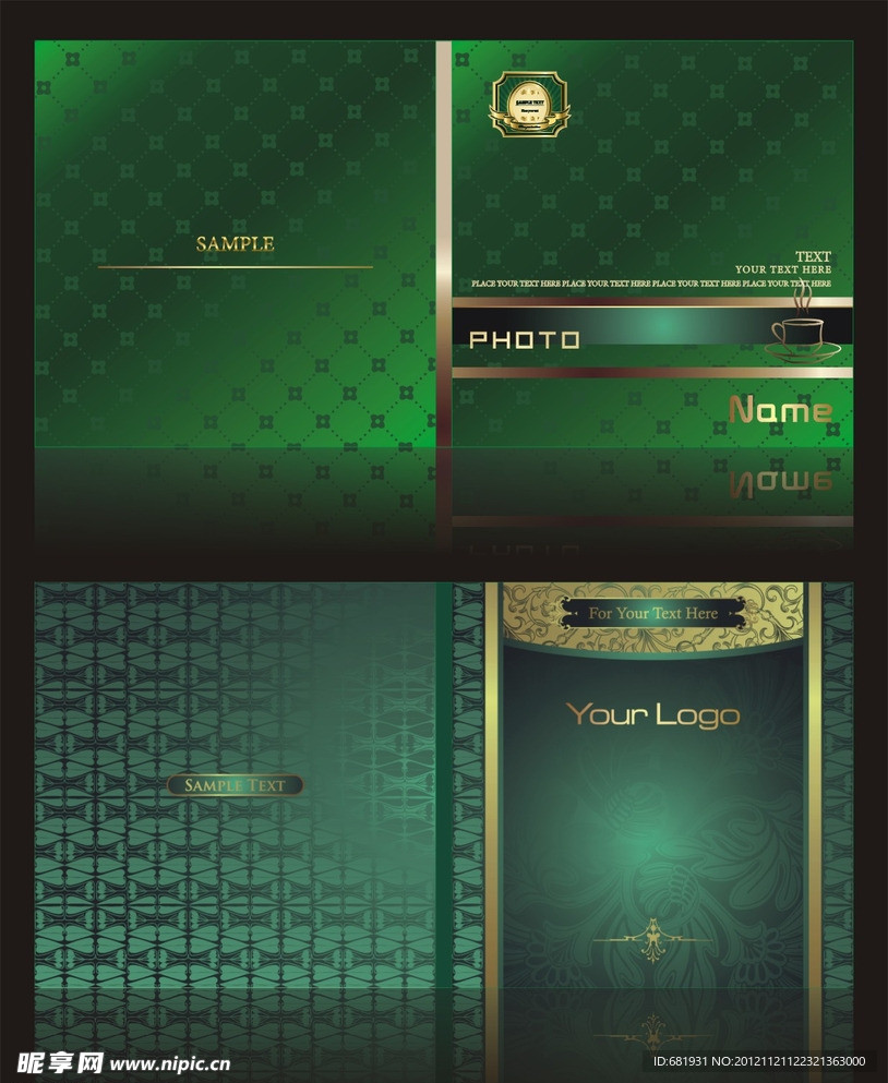 绿色环保封面设计