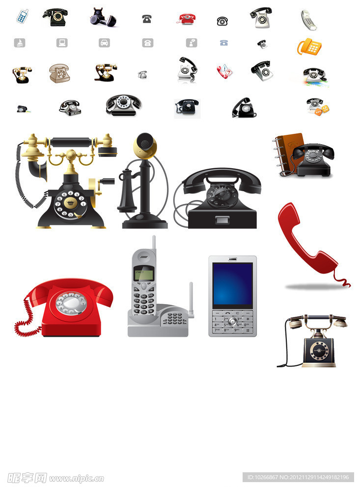 电话图标集合