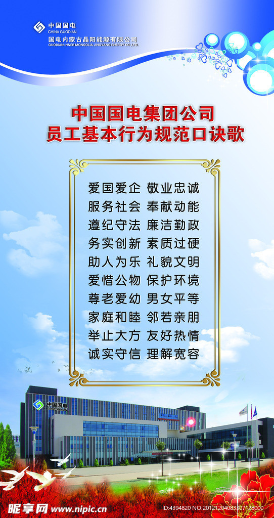 化工厂展板