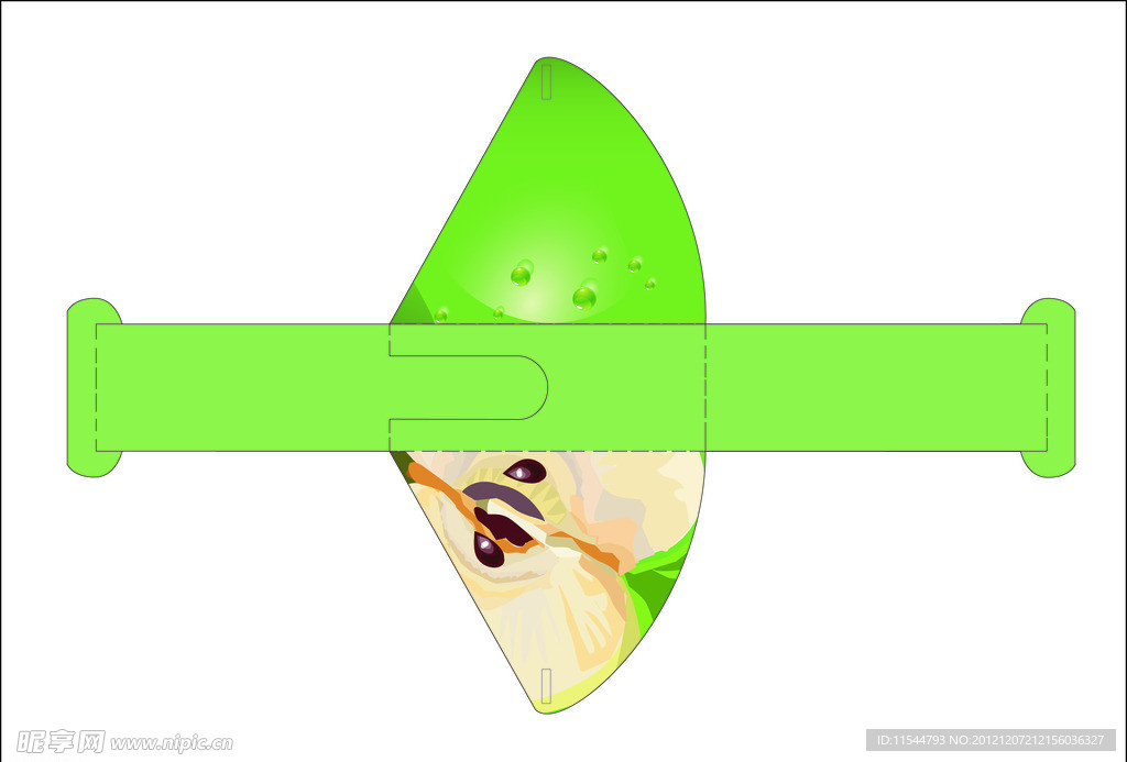 糖果包装盒 苹果