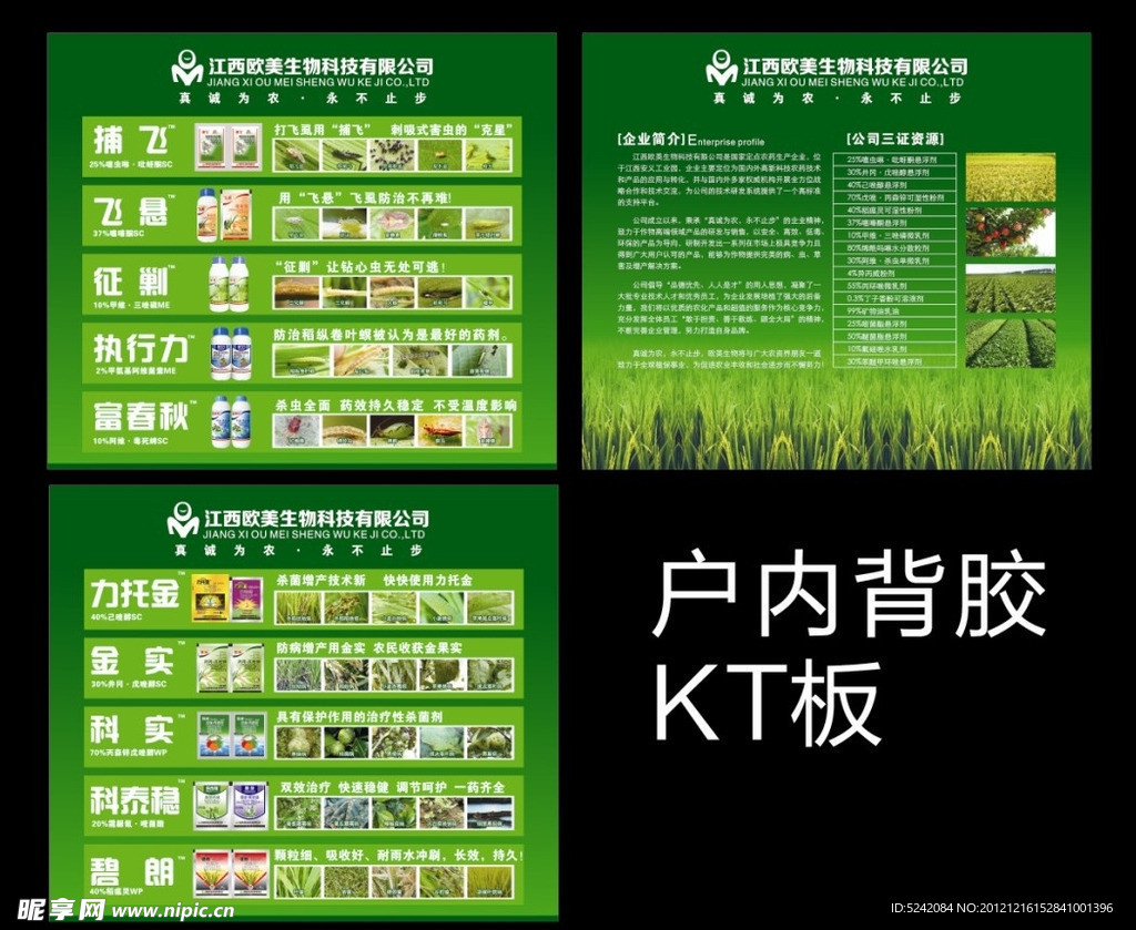 生物科技海报 背景墙
