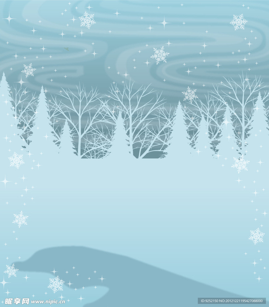 冬天背景图片