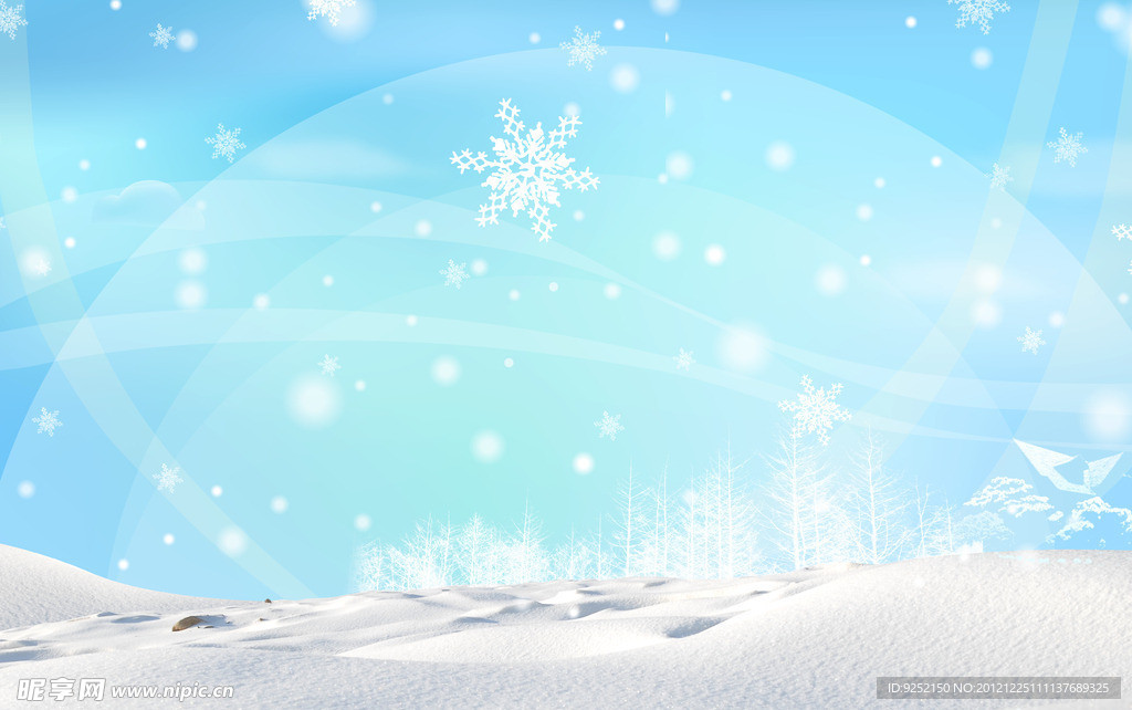 冬天背景图片
