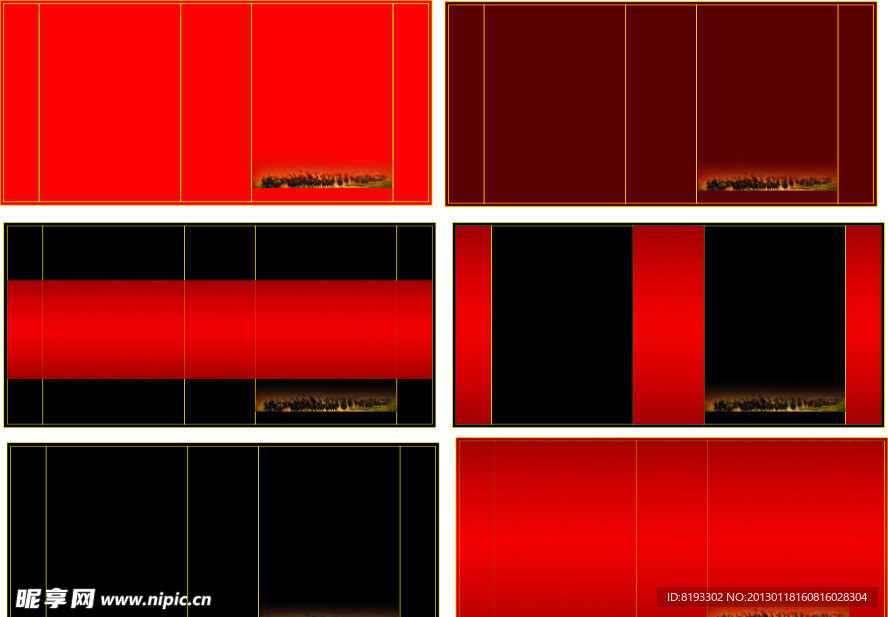 包装背景矢量设计模板