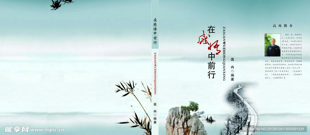 书籍封皮 在感悟中前行
