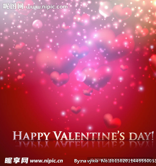 情人节海报素材