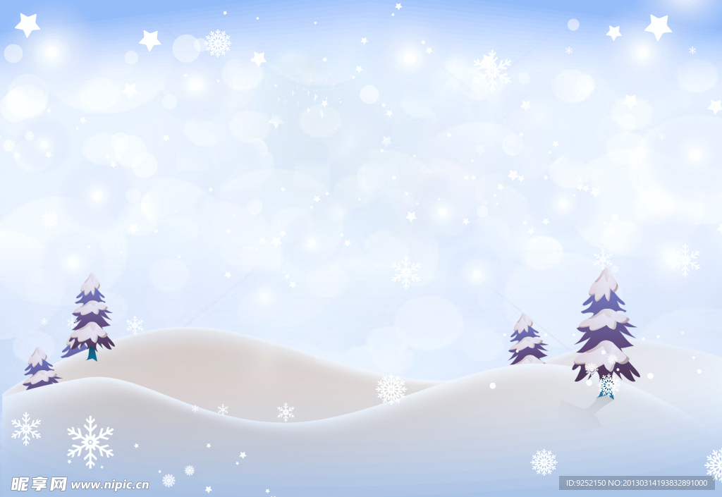 冬天背景图片
