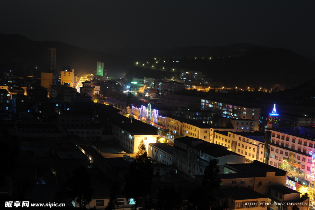 城市夜景摄影