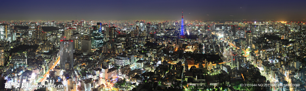 东京城市夜景