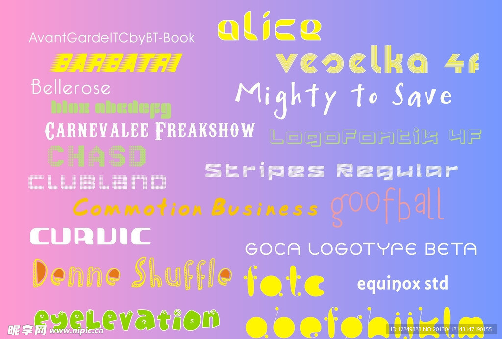 英文字体