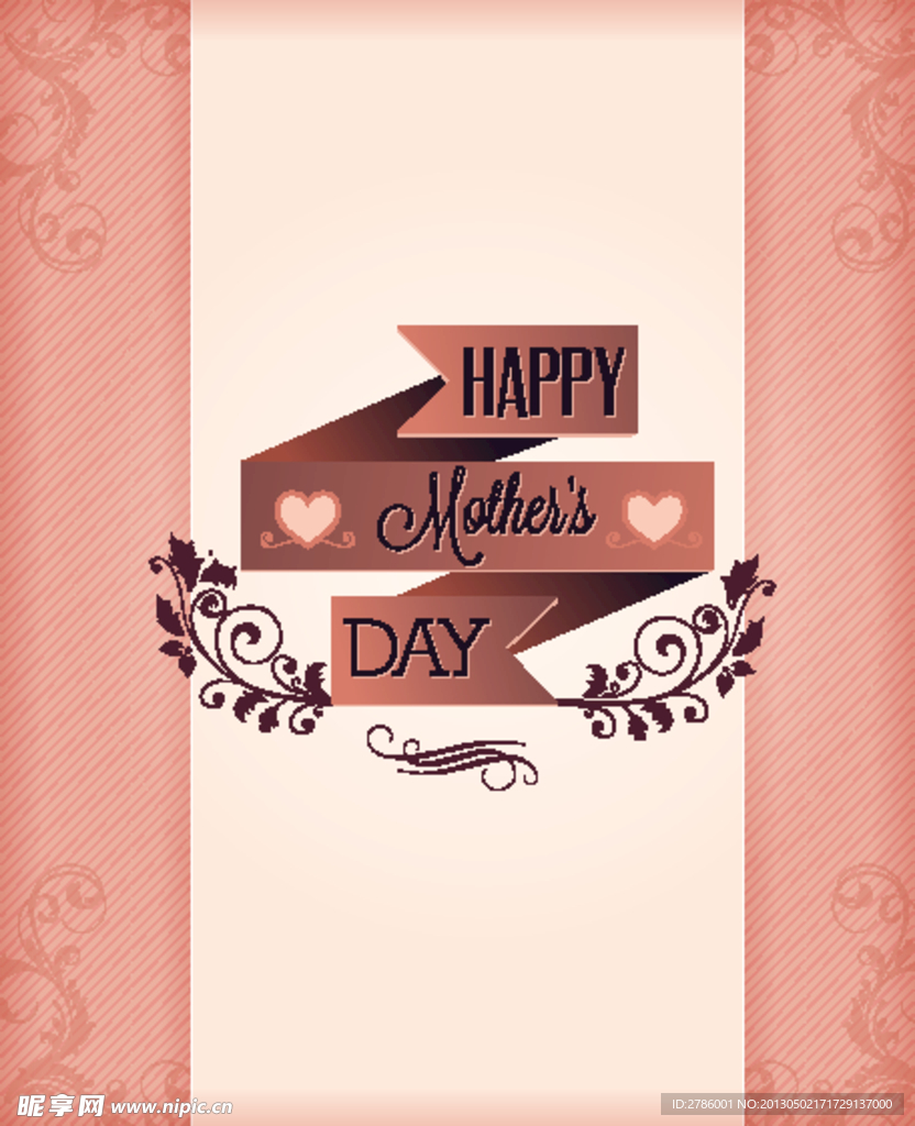 母亲节贺卡 海报