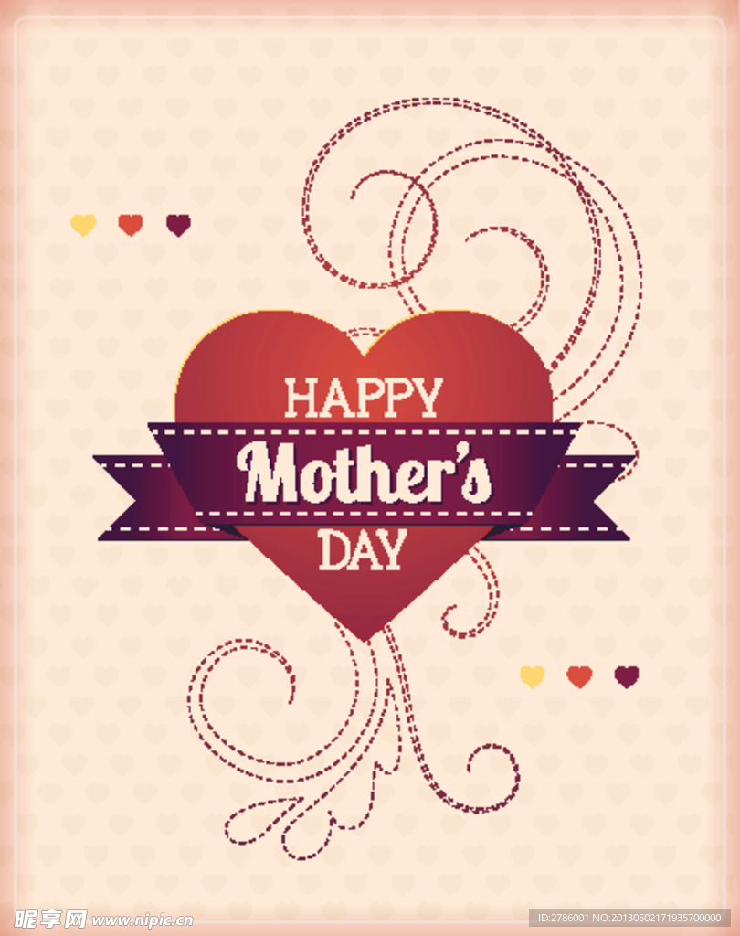 母亲节贺卡 感恩的心