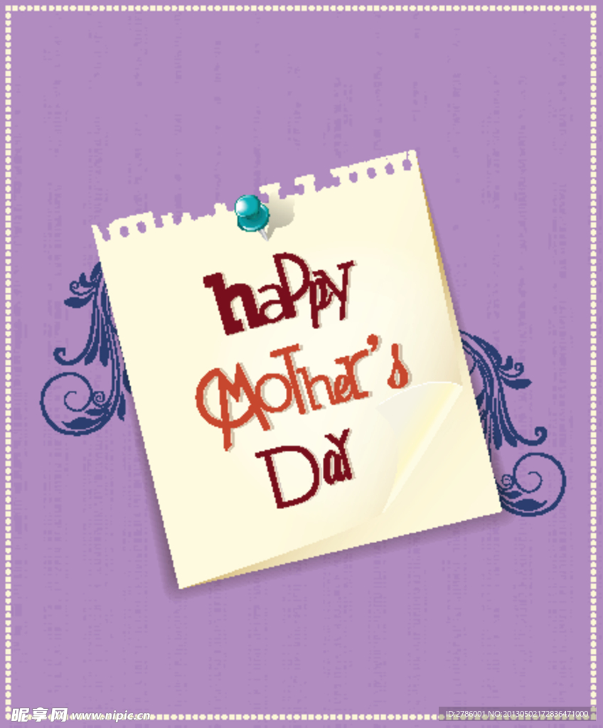 母亲节贺卡 海报