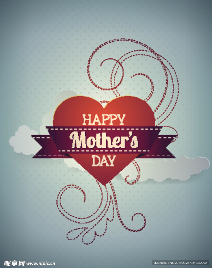 母亲节贺卡 感恩的心