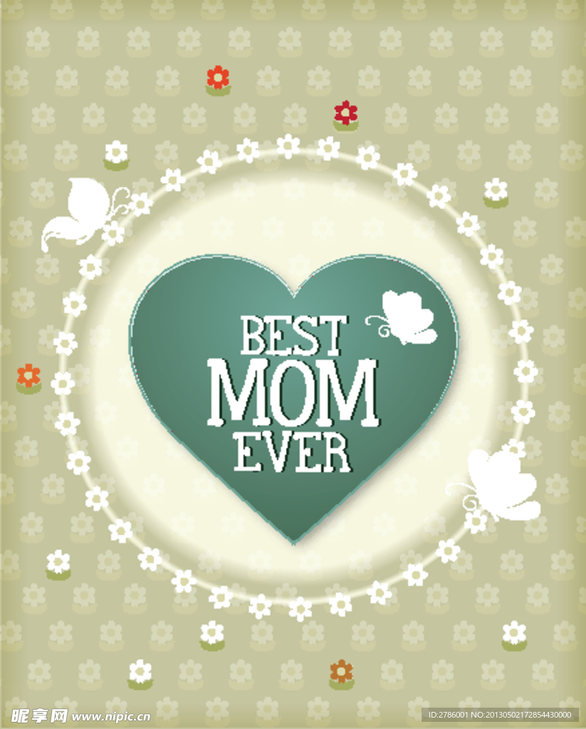 母亲节贺卡 感恩的心