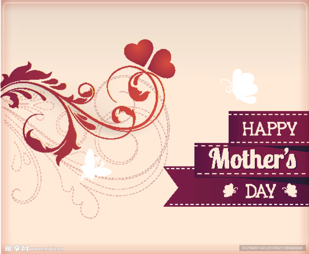 母亲节贺卡 海报